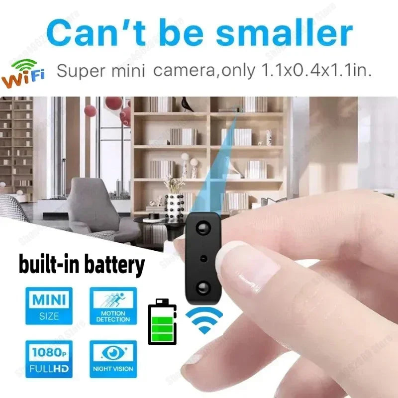 Smallest Mini Camera WIFI 1080P HD